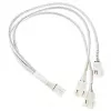 Kolink PGW-AC-KOL-160 cable divisor PWM para ventiladores 1 a 3, 35 cm, trenzado, blanco