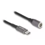 Cable de alimentación DeLOCK 80781 0,15 m USB-C 8-Pin 20 V