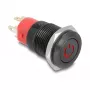 Pulsador DELOCK 22013 16 mm 12 V negro