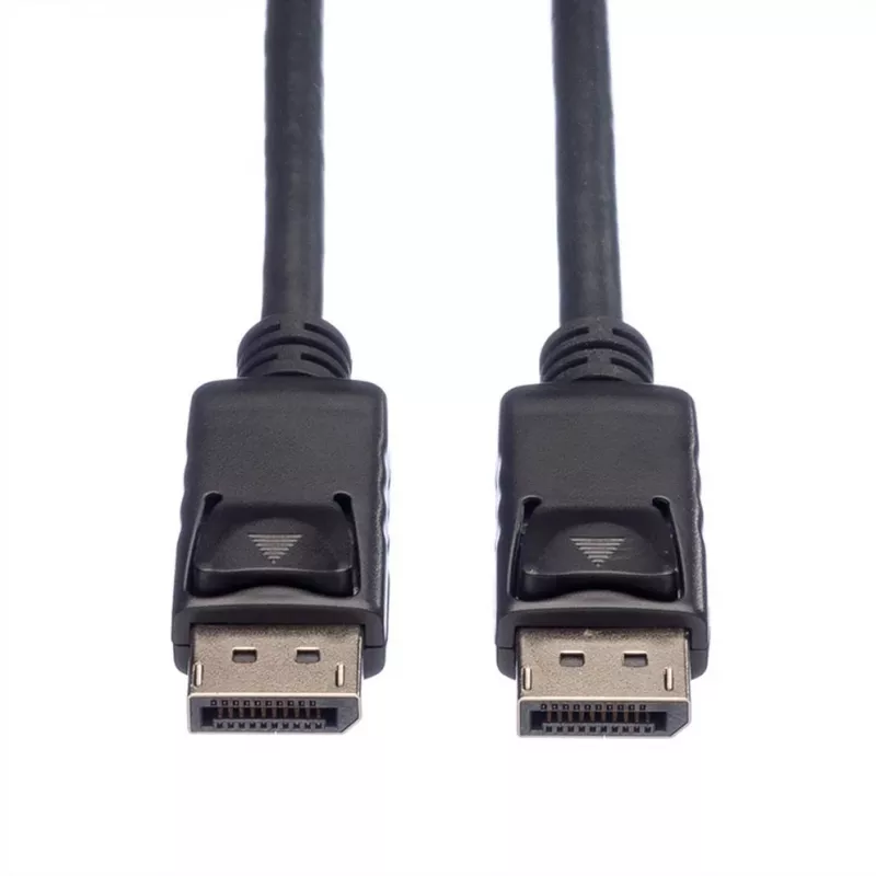Cable DisplayPort ROLINE 11445764 5 m negro conexión 1 DisplayPort conexión 2 DisplayPort