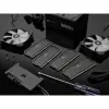 DIMM 64 GB DDR5-6400 (2x 32 GB) Kit dual, memoria negra, CMT64GX5M2B6400C32, Dominator Platinium, INTEL XMP