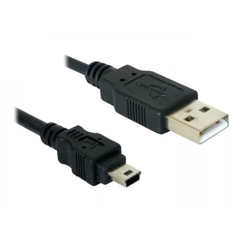 Cable USB DeLOCK 82252 USB 2.0 1,5 m USB A Mini-USB B negro