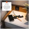 Cargador inalámbrico plegable FIXED FIXFLE-SA-BK 3 en 1 para Samsung — cargador portátil compacto para teléfono, auriculares y wearables