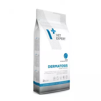 Pienso para perros VETEXPERT Veterinary Diet Dermatosis conejo y patata 2 kg — perros adultos, monoproteico, sin cereales/sin gluten/sin soja