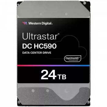 Servidor HDD WD/HGST ULTRASTAR DC HC590 (3.5'', 24 TB, 512 MB, 7200 rpm, SATA 6 Gb/s, 512e SE NP3) SKU: 0F65684