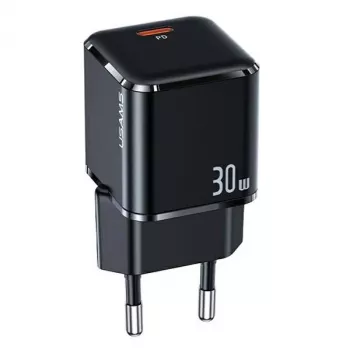 Cargador de pared usams T45 30W USB‑C PD3.0 para smartphones y tablets
