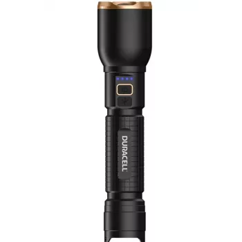 Linterna Duracell DF3000R, negra