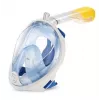 Máscara de snorkel de visión completa Free Breath M2068G L/XL azul — visión completa, talla L/XL