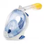 Máscara de snorkel de visión completa Free Breath M2068G L/XL azul — visión completa, talla L/XL