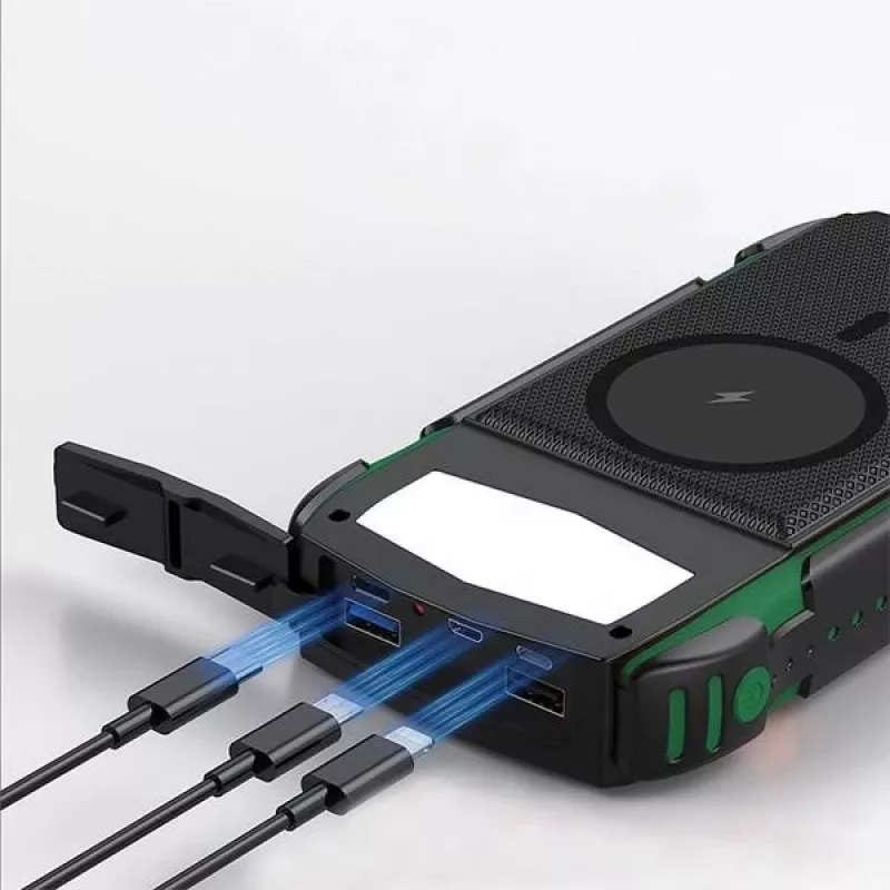 Batería externa solar 20000 mAh TitanPack Rugged