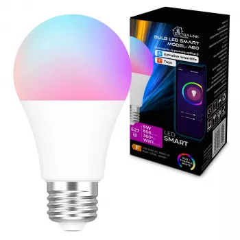 Extralink Smartlife Bombilla LED, E27 A60, 2700-6500 K, WLAN, 220–240 V