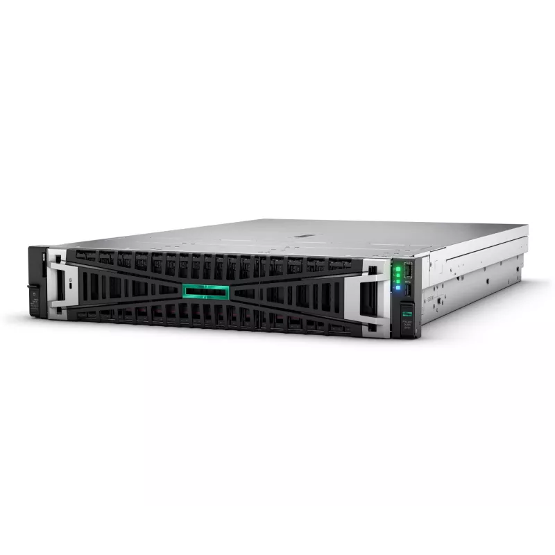 HPE ProLiant DL385 Gen11 2HE EPYC 9115 16-Core 3.2GHz 2x32GB-R 8xSFF Hot Plug 2x480GB SSD MR408i-o 2x1000W Servidor (P81843-425)