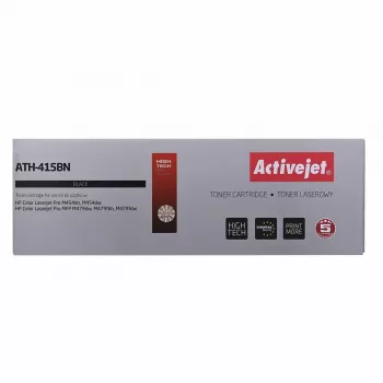Tóner Activejet ATH-415BNX (sustituto de HP 415X HP415X W2030X; Supreme; 7500 páginas; negro)