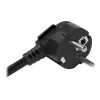 Regleta de alimentación LogiLink LPS251 1,5 m 4 tomas de corriente para interiores Negra