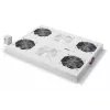 Digitus DN-19 FAN-4-SRV unidad de ventilación de techo para armarios rack, 4 ventiladores, gris