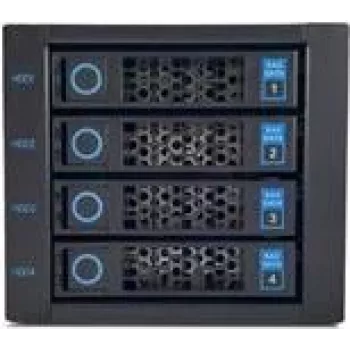 FANTEC WR-NVMeU.2-C3141 - Caja para unidades de almacenamiento - 2.5 / 3.5 compartida (6,4 cm/8,9 cm compartida) - negra (2555)