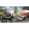 Ninja Woodfire OO101EU horno eléctrico de exterior, horno para pizza y ahumador, 2400 W