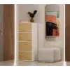 Cómoda ALMA blanca/roble artisan
