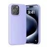 Funda para móvil Vention Silicone Case KUFV0-40 para iPhone 15 Pro Max, Lila, silicona tacto suave ajuste delgado