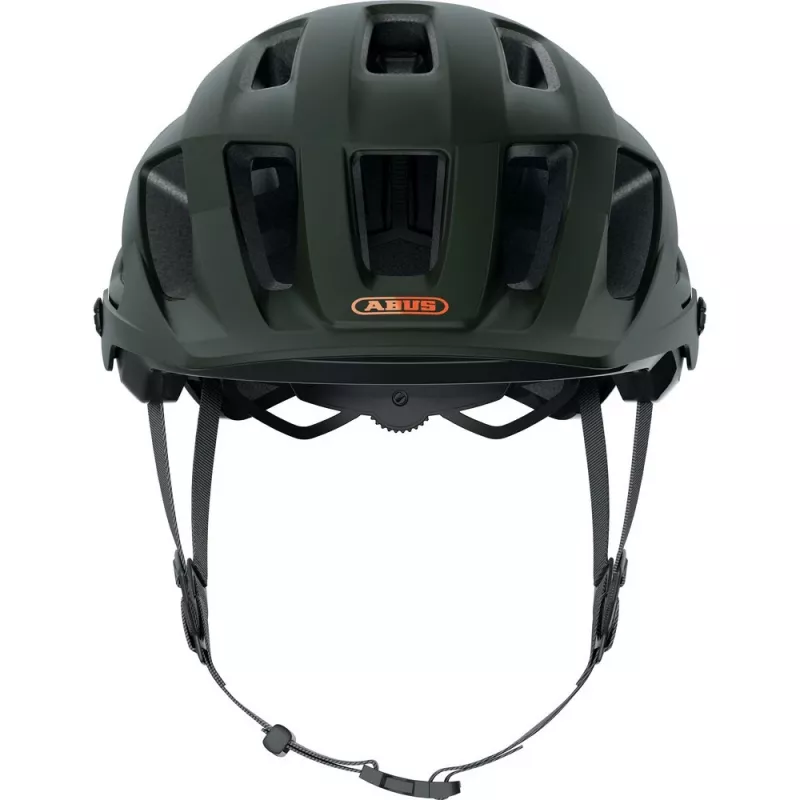 Casco abierto ABUS Moventor 2.0 verde construcción In-Mold acabado mate