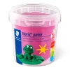 Pasta de modelar Staedtler 813F SLE — colores neón verde, naranja, rosa, amarillo, 1 unidad