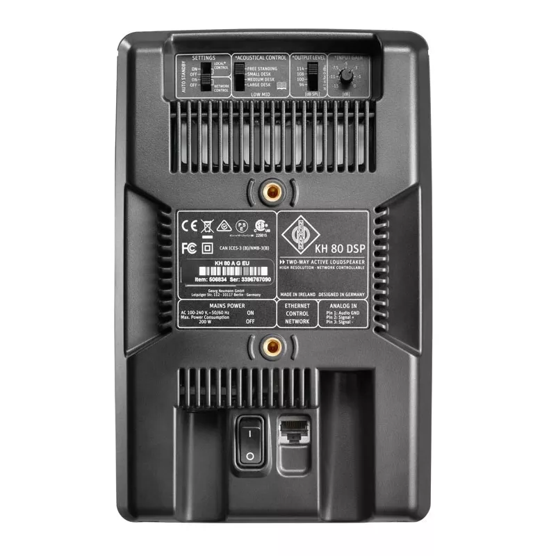 Neumann KH 80 DSP A G - monitor de estudio activo de 2 vías (4