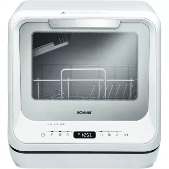 Bomann TSG 5704 lavavajillas de sobremesa 2 cubiertos D blanco