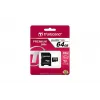 Memoria flash Transcend 64GB MicroSDXC Class 10 con adaptador