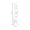 Little Smoby Magic Tower pirámide de agua apilable