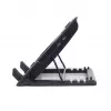 Base de refrigeración para portátil Gembird NBS-1F17T-01, para pantallas de hasta 17 inch, 1 ventilador de 15 cm, USB 2.0, 370×265×33 mm, 350 mA, negro