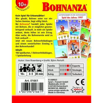 Bohnanza, juego de cartas