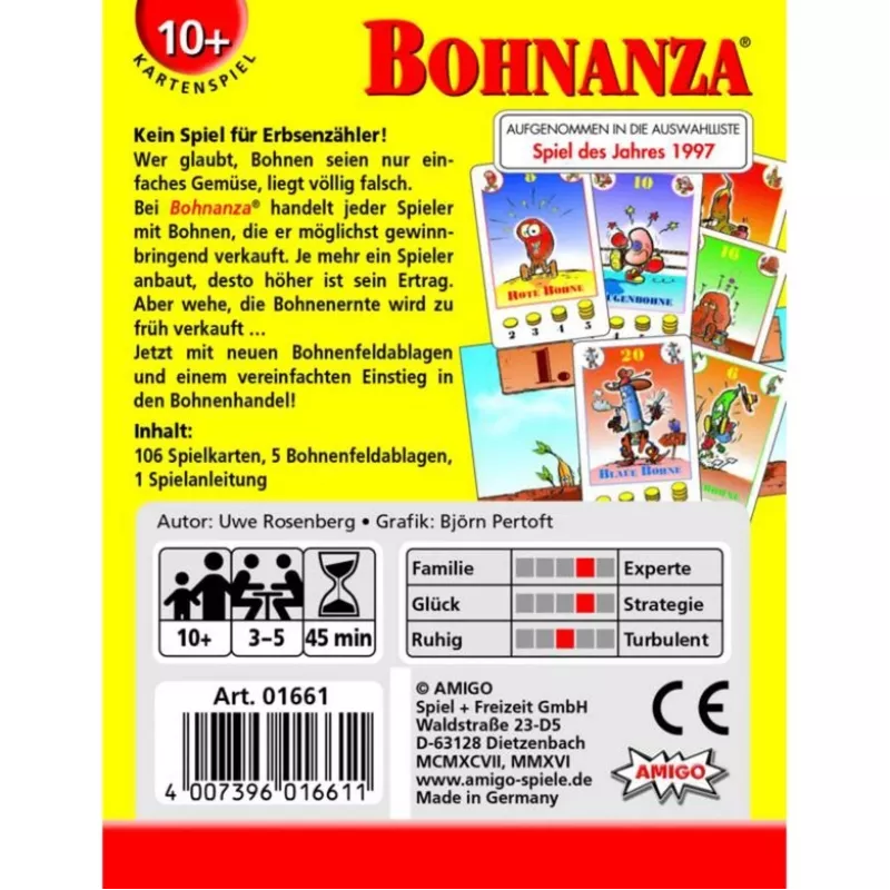 Bohnanza, juego de cartas