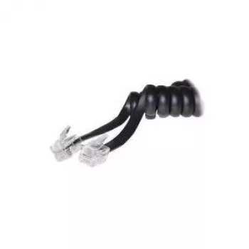 S/CONN 4m RJ10 negro transparente TC 70135 68002 ShiverPeaks