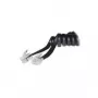 S/CONN 4m RJ10 negro transparente TC 70135 68002 ShiverPeaks