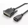 Adaptador de cable DVI macho - HDMI hembra VALUE 12.99.3116 negro