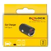 Cargador móvil DeLOCK 64277 universal negro mechero de coche carga rápida coche