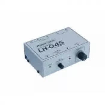 Preamplificador de micrófono Omnitronic LH-045 con alimentación fantasma de 48V