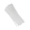 Set organizador de cables QOLTEC 52236 — 100 uds., blanco