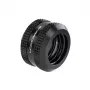 Racor para tubo rígido Barrow 12 mm G1/4 inch – conector de compresión para tubo rígido de 12 mm, negro
