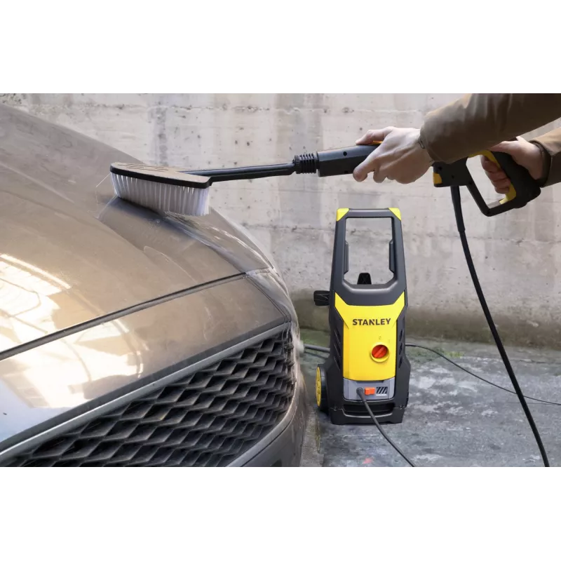STANLEY SXPW14PE hidrolimpiadora con limpiador de terrazas (1400 W, 110 bar, 390 l/h) | Stanley 1400 W | 110 bar | 390 l/h