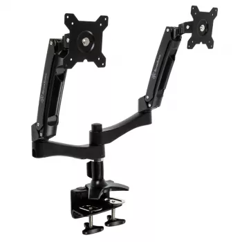 Soporte doble para monitor SilverStone SST-ARM22BC - negro