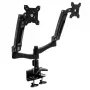Soporte doble para monitor SilverStone SST-ARM22BC - negro