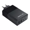 Cargador de red BlitzWolf BW-S29 120W negro — fuente de alimentación USB, carga rápida multipuerto