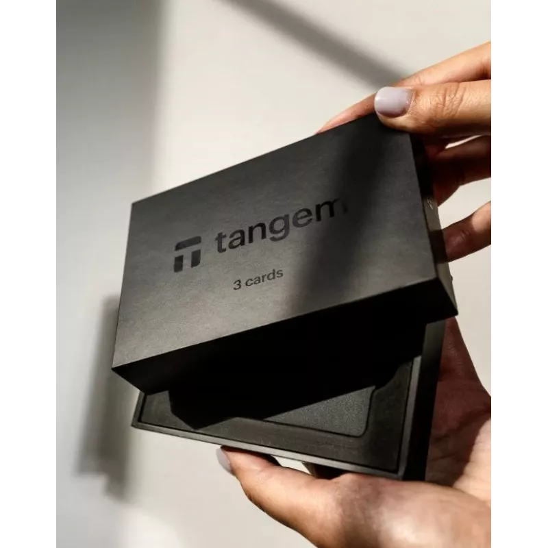 Monedero de criptomonedas Tangem Wallet - 3 tarjetas