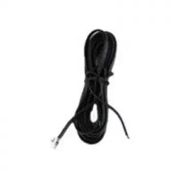 Cable telefónico Helos 014050 3m negro transparente