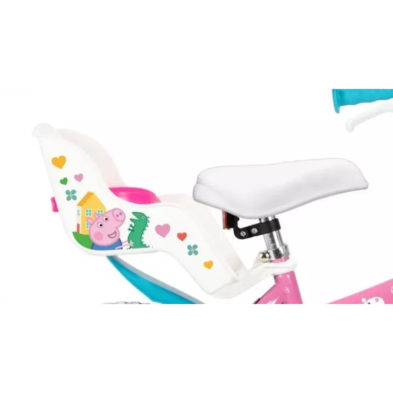 Bicicleta infantil 14 Peppa Pig rosa 1495 TOIMSA