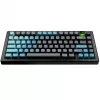 Teclas GLORIOUS GPBT Gradient Celestial Ice – diseño ANSI, set de teclas PBT con sublimación de color