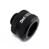 Conector XSPC G1/4 a tubo rígido de 14 mm, negro mate - 8 uds.