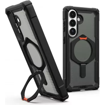 UAG Urban Armor Gear funda Plasma XTE con soporte y módulo magnético | Samsung Galaxy S26+ | negro/naranja | 214523114097 (214523114097)