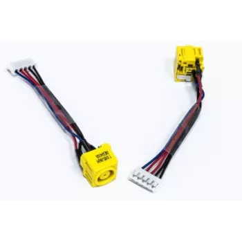 Conector hembra de alimentación con cable, LENOVO Thinkpad T60, T61, Z60M R60